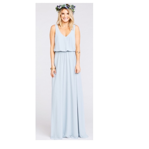 Show Me Your MuMu Dresses & Skirts - {Show Me Your Mumu} Kendall Maxi Dress Steel Blue